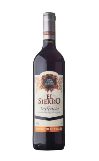 фото вино El Sierro Vino Tinto Semidulce 2018 0,75 л