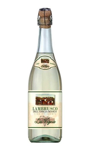 фото игристое вино La Vigna Lambrusco Dell'Emilia Bianco 0,75 л