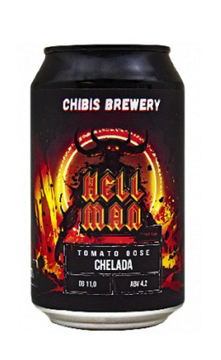 фото пиво Chibis Hell Man Chelada 0,33 л