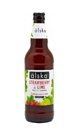 фото сидр Alska Strawberry Lime 24 шт. 0,5 л