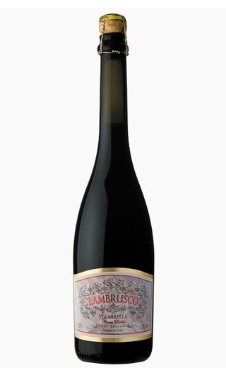 фото игристое вино Via Mirella Lambrusco Rosso 0,75 л