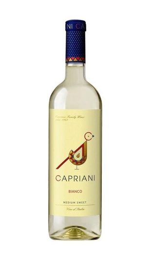 фото вино Capriani Bianco Medium Sweet 0,75 л