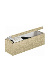 Коробка Лари Шампань цвета шампанского на 1 бутылку