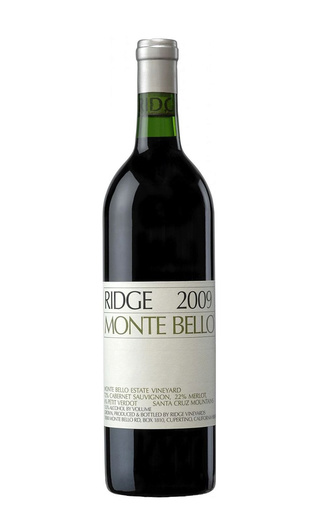 фото вино Ridge Vineyards Monte Bello 2009 0,75 л