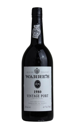 фото портвейн Warre's Vintage Port 1980 0,75 л