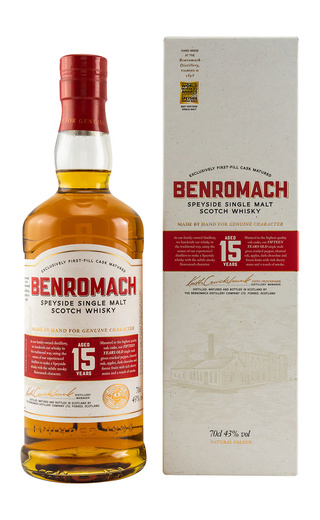 фото виски Benromach 15 YO Single Malt 0,7 л