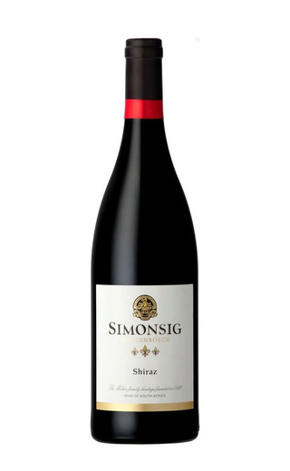 фото вино Simonsig Shiraz Stellenbosch 2017 0,75 л