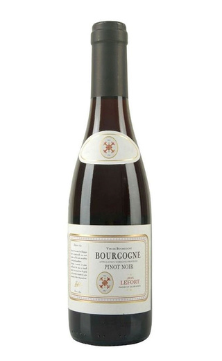 фото вино Francois Martenot Jean Lefort Bourgogne Pinot Noir 2017 0,375 л