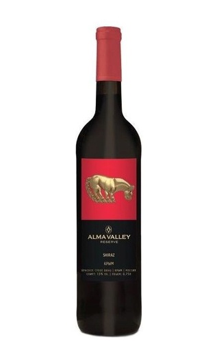 фото вино Alma Valley Shiraz Reserve 2015 0,75 л