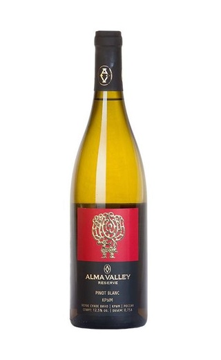 фото вино Alma Valley Pinot Blanc Reserve 2016 0,75 л