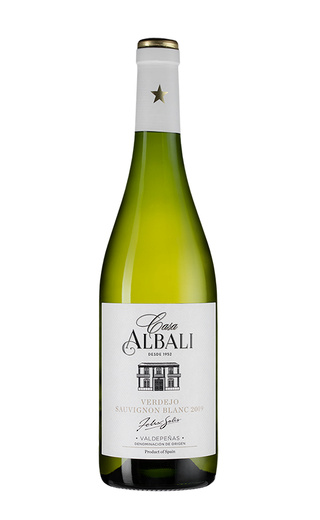 фото вино Vina Albali Verdejo Sauvignon Blanc 2019 0,187 л