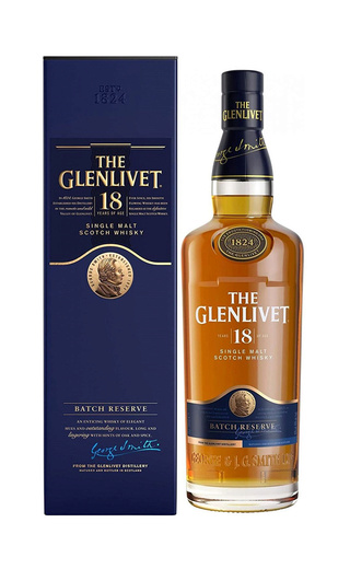 фото виски Glenlivet 18 Years Old Batch Reserve 0,7 л