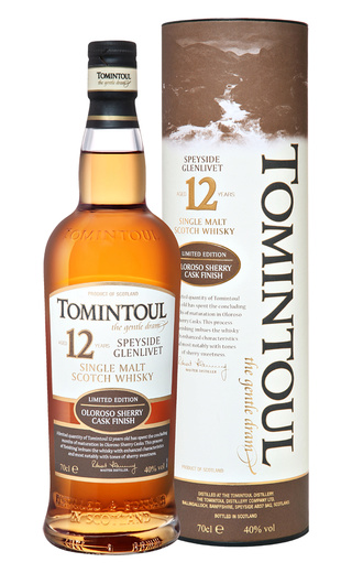 Купить виски Tomintoul Oloroso Sherry Cask Finish 12 Years Old 0.7 л – цена  13594 руб Томинтоул Олоросо Шерри Каск Финиш 12 лет 700 мл в Москве в  магазине Декантер