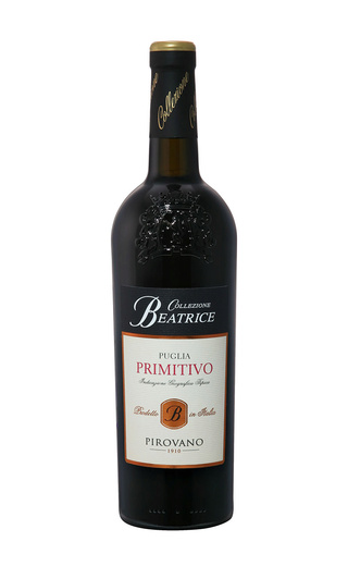 фото вино Cantine Pirovano Primitivo Puglia 2019 0,75 л