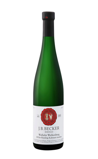 фото вино J.B.Becker Riesling Kabinett Wallufer Walkenberg 2015 0,75 л