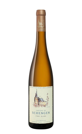 фото вино Domaine Thill Chateau de Schengen Pinot Blanc Moselle Luxembourgeoise 2018 0,75 л