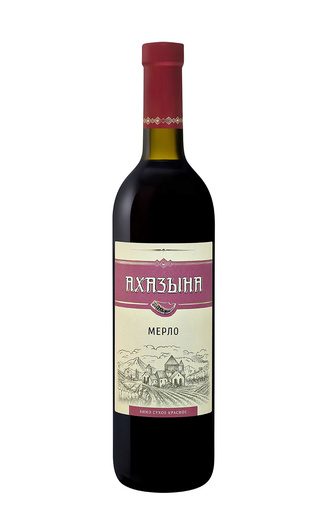 фото вино Ahazyna Merlot 0,75 л