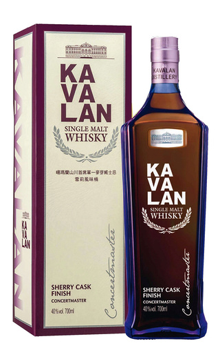 фото виски Kavalan Concertmaster Sherry Cask Finish 0,7 л