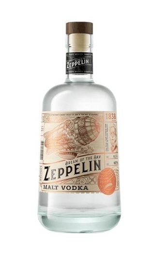 фото водка Zeppelin Malt 0,5 л