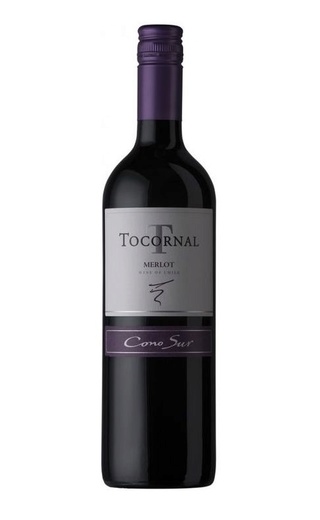 фото вино Cono Sur Tocornal Merlot 2020 0,75 л