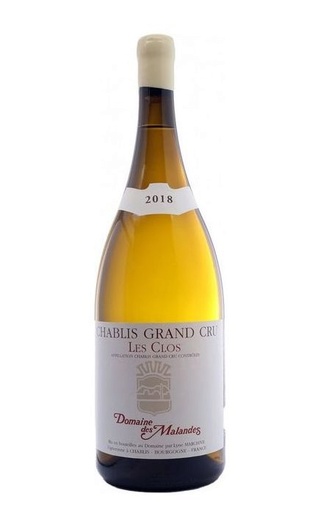 фото вино Domaine des Malandes Chablis Grand Cru Les Clos 2018 1,5 л