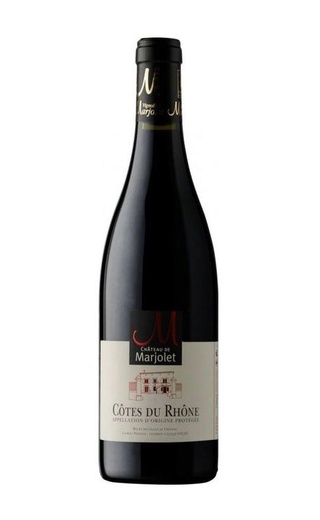 фото вино Chateau de Marjolet Cotes du Rhone Rouge 2018 0,75 л