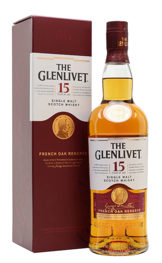 фото виски Glenlivet 15 Years Old French Oak Reserve 0,7 л