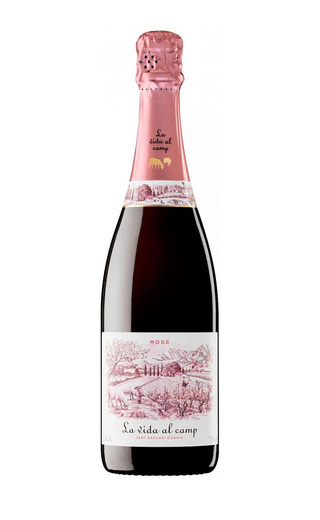 фото игристое вино La Vida Al Camp Brut Rose 2017 0,75 л