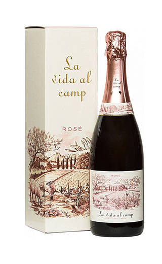 фото игристое вино La Vida Al Camp Brut Rose 2017 0,75 л