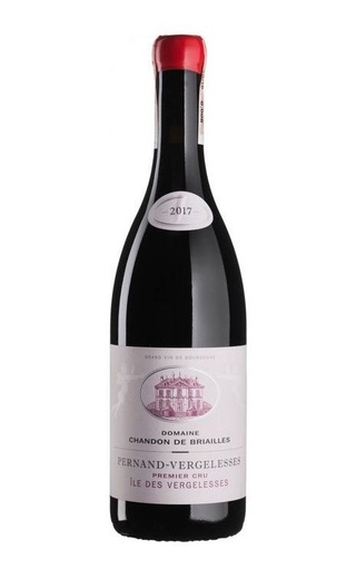 фото органическое вино Domaine Chandon de Briailles Pernand-Vergelesses Premier Cru Ile de Vergelesses Rouge 2017 0,75 л