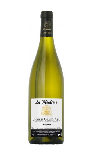 фото вино Domaine De La Meuliere Chablis Grand Cru Bougros 2014 0,75 л