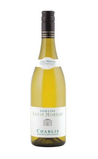 фото вино Domaine Louis Moreau Chablis 2018 0,375 л