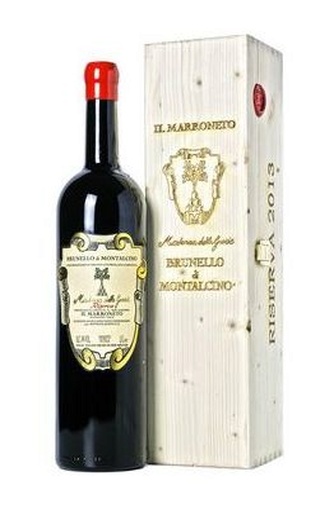 фото вино Il Marroneto Brunello di Montalcino Madonna delle Grazie 2015 1,5 л