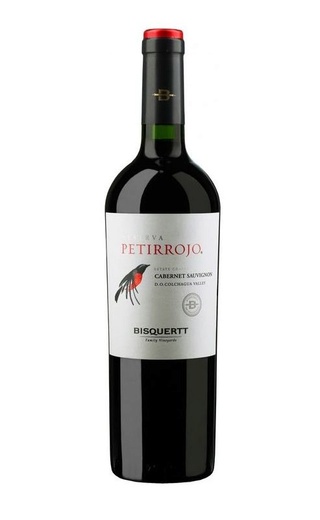 фото вино Bisquertt Petirrojo Reserva Cabernet Sauvignon 2015 0,375 л