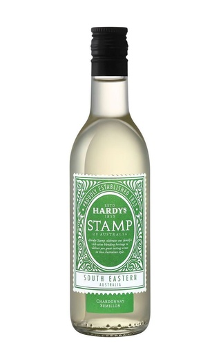 фото вино Hardys Stamp Chardonnay Semillon 2019 0,187 л