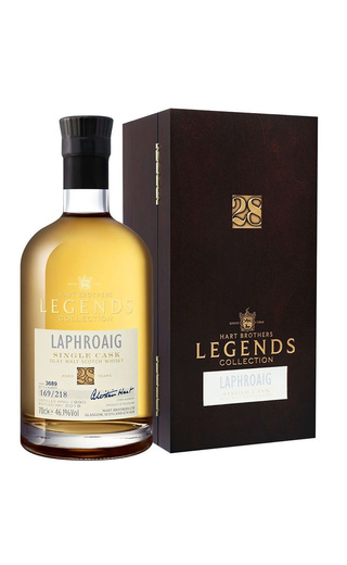 фото виски Hart Brothers Legends Collection Laphroaig Single Cask 28 Years Old 0,7 л