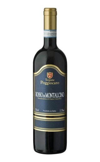 фото вино Tenute Poggiocaro Rosso di Montalcino 2016 0,75 л