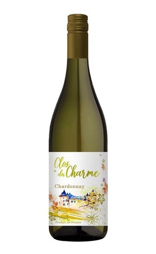 фото вино Cloce du Charme Chardonnay 2019 0,75 л