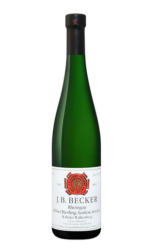 фото вино J. B. Becker Riesling Auslese Wallufer Walkenberg 2006 0,75 л