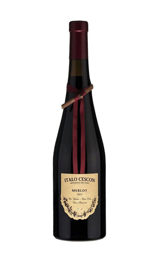 фото вино Italo Cescon Merlot 2018 0,75 л