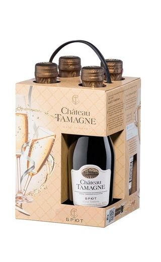 фото игристое вино Chateau Tamagne Brut Blanc 0,8 л