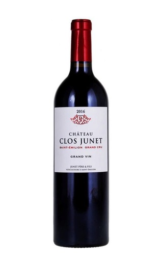 фото вино Chateau Clos Junet Saint-Emillon Grand Cru 2016 0,75 л