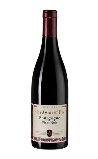 фото вино Domaine Amiot Guy et Fils Bourgogne Pinot Noir 2018 0,75 л