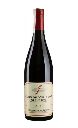 фото вино Domaine Jean Grivot Clos de Vougeot Grand Cru 2016 0,75 л