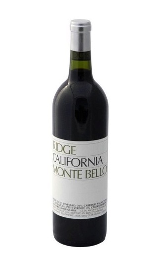 фото вино Ridge Vineyards Monte Bello 1997 0,75 л