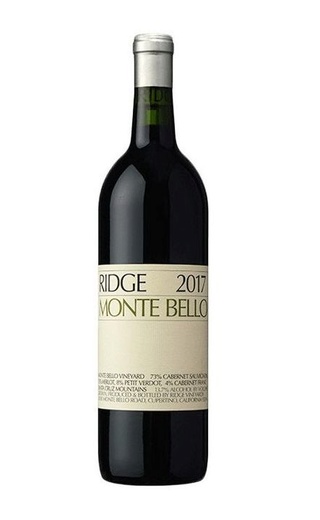 фото вино Ridge Vineyards Monte Bello 2017 1,5 л