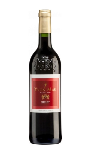 фото вино Yvon Mau Merlot 2019 0,75 л