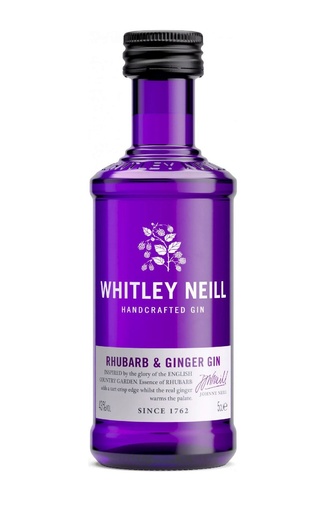 фото джин Whitley Neill Rhubarb Ginger 0,05 л