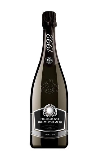 фото игристое вино Nevskaya Zhemchuzhina Rossiyskoe Champagne White Brut 0,5 л