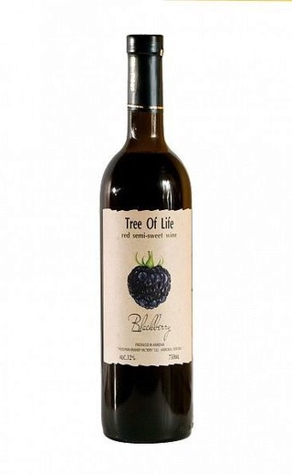 фото вино Tree of life Blackberry Dry 0,75 л